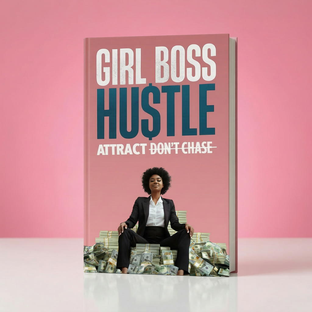 Girl Boss Hustle Attract Don't Chase